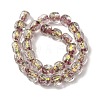 Handmade Foil Lampwork Beads Strands FOIL-C002-01I-2
