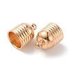 Alloy Cord Ends FIND-WH0152-119KCG-2