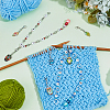 Owl Theme DIY Knitting Tool Sets HJEW-AB00741-4