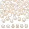 WADORN 45Pcs 3 Style Natural Cultured Freshwater Pearl Beads PEAR-WR0001-07-1