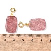 Natural Mixed Stone Pendant Decorations G-G461-01G-4