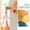 Jellyfish Glass & Acrylic Pendant Decorations HJEW-TAC0033-7