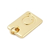 Brass Pendants KK-H206-10G-Q-2