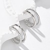 Brass Cuff Earrings EJEW-I249-16P-4