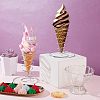 304 Stainless Steel Food Cone Diplay Stand DJEW-WH0018-21-4