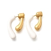 304 Stainless Steel Stud Earrings EJEW-C133-04G-05-2