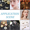 40Pcs 316L Surgical Stainless Steel Hoop Earring Findings STAS-UN0053-41RG-6