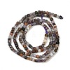 Natural Purple Fluorite Beads Strands G-RM2025-D51-2x2mm-3