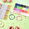 DIY Polymer Clay & CCB Plastic Beads Bracelets Making Kits DIY-YW0010-92-4