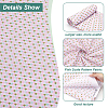 Polyester Mermaid Fish Scale Pattern Fabric DIY-WH0622-024A-4
