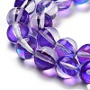 Transparent Glass Beads GLAA-B022-8mm-09-3
