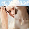 6Pcs Rack Plating Brass Micro Pave Cubic Zirconia Pendants KK-BBC0020-64-4