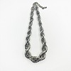 Alloy Twisted Rope Chain Necklaces for Women WG0EC2C-02-1