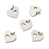 Non-Tarnish 304 Stainless Steel Pendants A-STAS-Q201-T457S-2