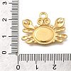 304 Stainless Steel Pendant Cabochon Settings STAS-E545-04F-G-3