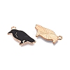Halloween Theme Alloy Enamel Pendants X-PALLOY-N176-45-RS-2