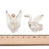 Resin & Glitter Powder Swan Display Decorations RE-CBA17C4-17-3