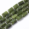 Natural Canadian Jade Beads Strands G-S345-8x11-006-3