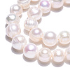 Natural Cultured Freshwater Pearl Beads Strands PEAR-S020-F11-4
