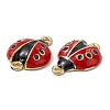 Alloy Enamel Connector Charms FIND-A024-13G-3