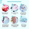 5D DIY Diamond Painting Family Theme Canvas Kits DIY-C004-41-7