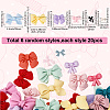 120Pcs 6 Styles Opaque Resin Cabochons CRES-SP0001-06-2