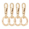 Alloy Swivel Lobster Claw Clasps & Spring Gate Rings HJEW-CA00006-02-1