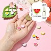14Pcs 7 Colors Zinc Alloy Enamel Beads FIND-CJ0003-31-2