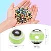 250Pcs 10 Colors Resin Beads RESI-YW0001-05-2