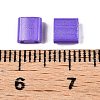 2-Hole Baking Paint Glass Seed Beads SEED-S023-17C-24-4