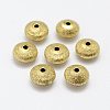 Brass Textured Beads KK-J270-53C-1