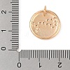 Brass with Clear Cubic Zirconia Pendants LS-KK-N256-24H-G-3