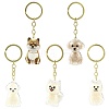 Iron Plastic Keychains KEYC-FZC0001-001A-G-3