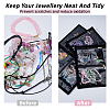 Portale Travel Velvet and PVC Loose Leaf Binder Jewelry Bags AJEW-WH0673-27A-5