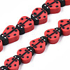 Handmade Polymer Clay Bead Strands CLAY-N011-43B-07-1