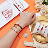 12Pcs 6 Styles Nylon Rakhi Thread Kits HJEW-NB00190-3