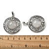 Natural Quartz Crystal Rock Crystal Pendants G-Q158-03D-3