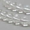 Natural Quartz Crystal Beads Strands G-Q462-6mm-44-2