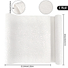 1 Sheet Embossed Flower Pattern Imitation Leather Fabric DIY-CL0002-19E-2