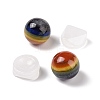 Chakra Round Natural Gemstone Display Decorations DJEW-G032-02M-3