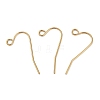 316L Surgical Stainless Steel Earring Hooks Ion Plating(IP) X-STAS-G229-08G-02-1