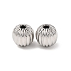Textured 304 Stainless Steel Beads STAS-I358-11P-04-1