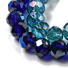 Electroplate Glass Beads Strands EGLA-A034-T6mm-I-2