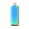 Ion Plating(IP) 304 Stainless Steel Pendant Cabochon Settings STAS-I069-36MC-3