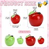 20Pcs 4 Styles Spray Painted Opaque Resin Pendants RESI-FS0002-42-3
