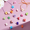 10Pcs Opaque European Acrylic Beads MACR-HY0001-21-4