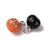 Halloween Alloy Enamel Charms LS-ENAM-D307-01B-2