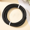 Braided Leather Cord with Core WL-CL0001-01A-7