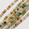 Natural Indian Agate Bead Strands G-A130-2mm-K12-3