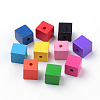 Natural Wood Beads WOOD-R262-15mm-A-1